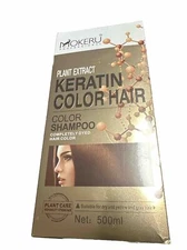 Mokeru Natural Permanent Instant Fast Hair Dye Color Shampoo