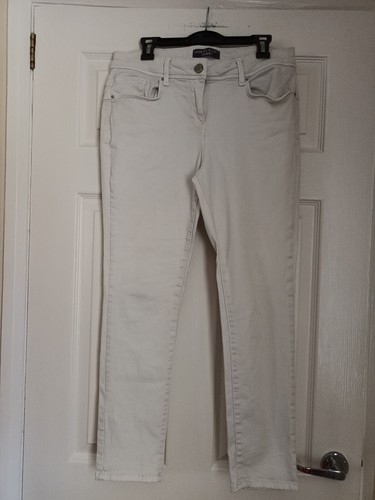 M\u0026S White Sculpt and Lift Jeans 14 | eBay