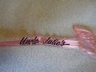 VINTAGE LOT OF 5 UNCLE JULIO'S  FLAMINGO SWIZZLE STICKS -  MEXICAN  RESTAURANT — photo 2