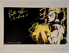 Patrick Seitz Signed Photo Laxus Fairy Tail Autograph Anime Manga JSA COA 416