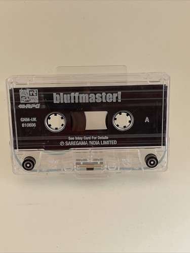 Bluffmaster - Rare Bollywood Hindi Cassette - RPG Made In UK SAREGAMA SUPERHIT - Picture 3 of 6