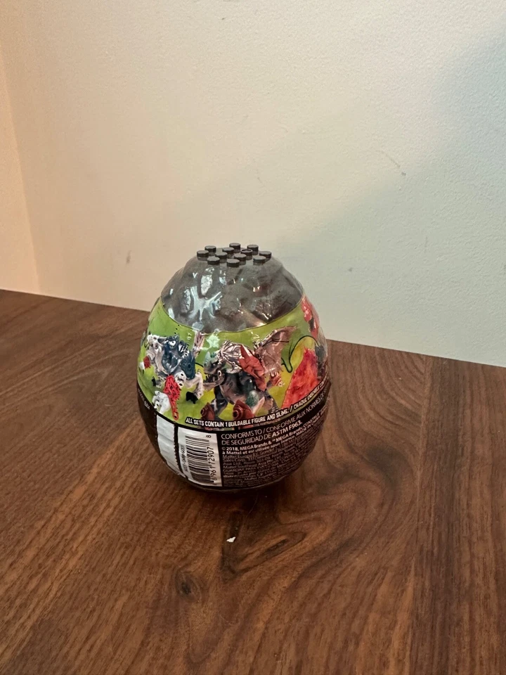 Mega Construx Breakout Beasts Series 1 Slime Egg Mystery Pack 2018 New Sealed I2 - Image 2 of 2