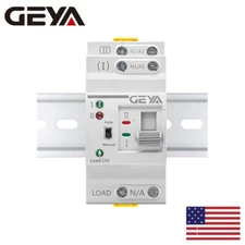 GEYA Mini Dual Power Automatic Transfer Switch Grid to Alternator 2P 63A 220V