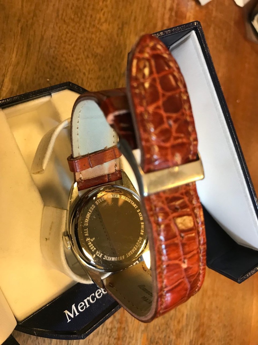 Montre Automatique Mercedes-Benz ETA 2824-2 - Acier, Cadran Argenté, Occasion