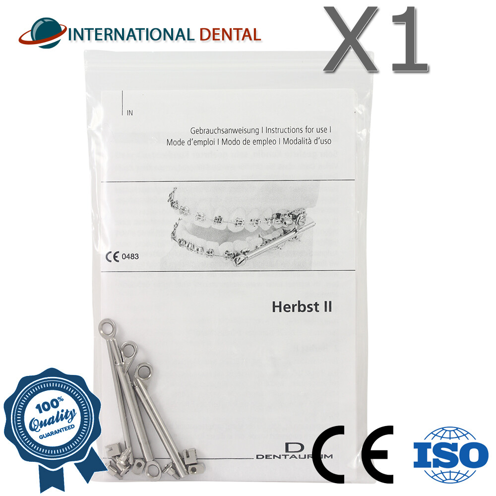 Orthodontic Dental Dentaurum Herbst II With Hexagon Socket Screws Set