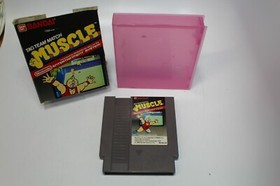 MUSCLE Tag Team Match [5 Screw] - NES - 1986 - Game Box Case - Cleaned