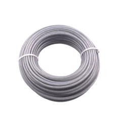 String Trimmer Line (2.7mm/.105'' 15m 183g) Steel Wire For Weed Eater Lawn Mower