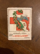 Erinnofilo Ospedale Di Guerra REPUBBLICA DI San Marino III ARMATA CROCE ROSSA