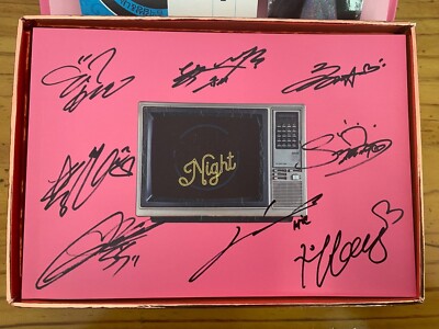 SNSD HOLIDAY NIGHT ALBUM CD NIGHT VERSION Autographed Signed K-POP