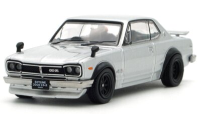 NISSAN Skyline 2000 GT-R (KPGC10) - silver - Inno 1:64 | eBay