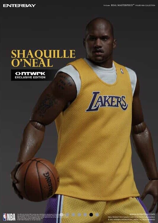 ENTERBAY NBA Shaquille O'Neal 6 in Action Figure - RM1085