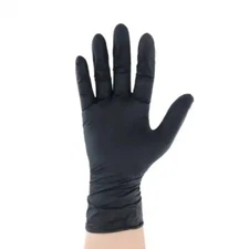 StyleCraft Studio Nitrile Gloves Black (X-Large) #SC336BXL