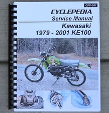 1979-2001 Kawasaki KE100 KE 100 Dual Sport SERVICE & REPAIR MANUAL