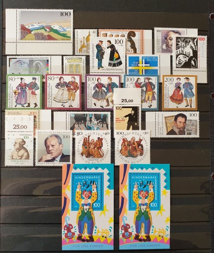 Bund kompletter Jahrgang 1993 ** und tadellos - Bild 2 von 2