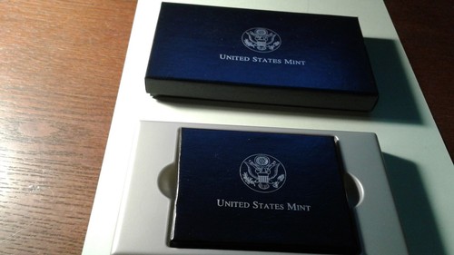 1997 Jackie Robinson Proof & UNC Silver Dollars - BOXES & UNC COA/NO PROOF COA - Picture 5 of 8