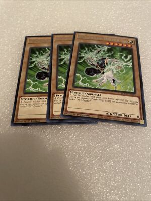 x3 psy-frame driver TOCH-EN025 rare 1st edition