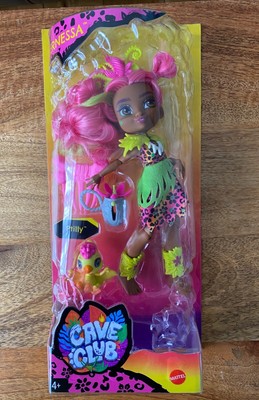Mattel Cave Club FERNESSA DOLL with pet Ptilly