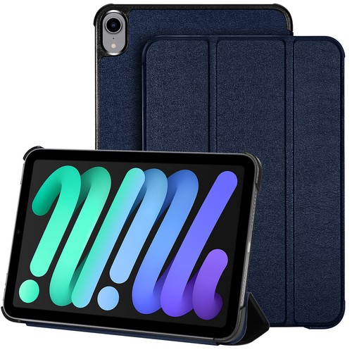 For iPad Mini A17 Pro 8.3 in Case (2024) Slim Magnetic Leather Stand Smart Cover - Picture 7 of 8