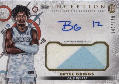 2022-23 Topps Inception OTE Overtime Elite - Bryce Griggs #IARC-BG1