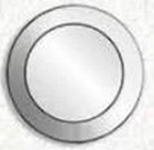 3" Clear Glass Circle Bevels Box of 30 B3C