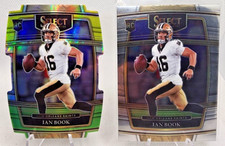 (2) 2021 Panini Select #79 Ian Book Silver Die Cut Concourse & Base #79 - Saints