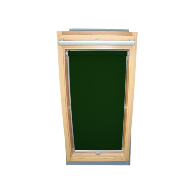 Rollo Abdunkelung f. Roto Dachfenster WDF R4 R7 435 735 734 738 - dunkelgrün