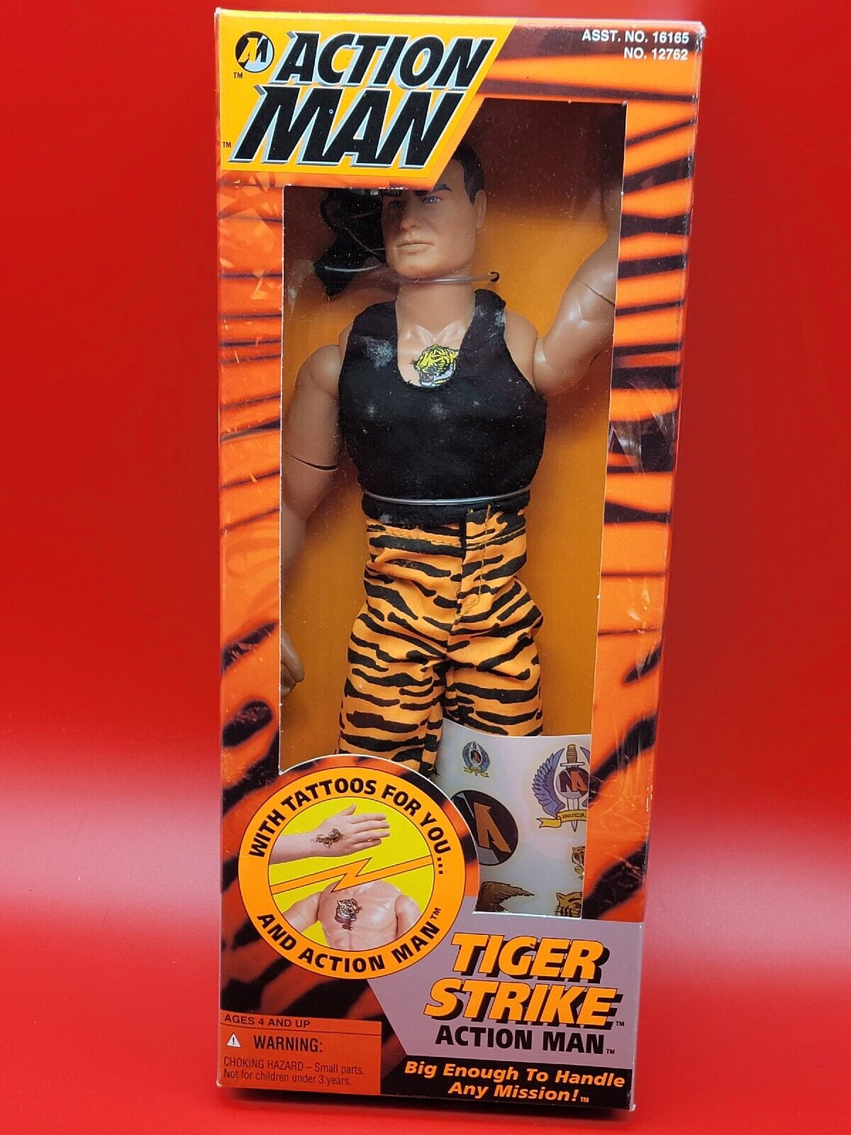 1994 Hasbro Kenner ACTION MAN Tiger Strike 12” GI JOE NRFB  ***READ FULL DESC***