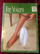 Exciting  Very Vintage I'm yours white thigh high stockings