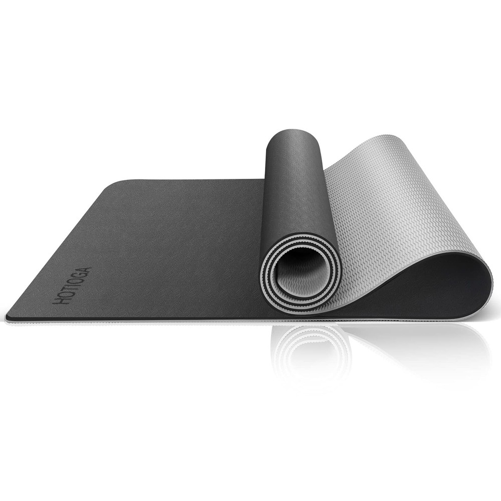 Yoga Mat with Carrying Strap 72x32" & 1/4 Inch Thick Exercise Mat with Double... Yoga Mat with Carrying Strap 72x32" & 1/4 Inch Thick Exercise Mat with Double...
