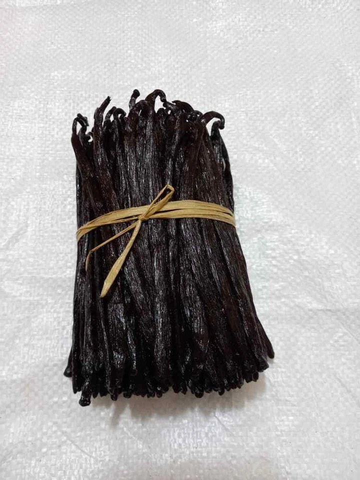 Frijoles de vainilla frescos, frijoles de vainilla a granel grado A, 6-8 pulgadas, envío gratuito Foto 3 de 4