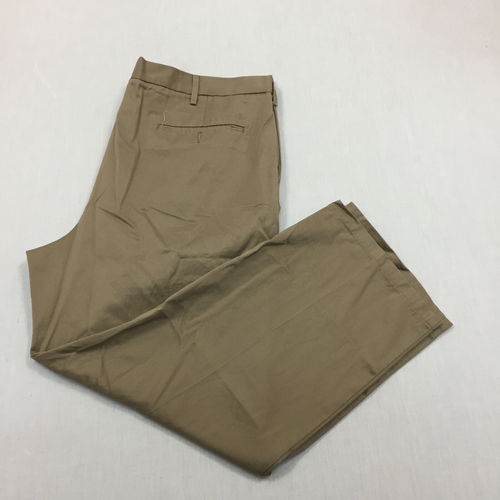 Dockers D3 Chino Trousers Cotton Pants Straight Fit Mens Size 42W 30L Beige