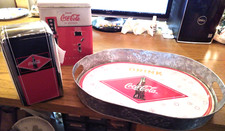 Coca Cola  Serving Tray ,&12''X15 DRINK COCA COLA 5 CENT SIGN,&POLER BEAR SIGN