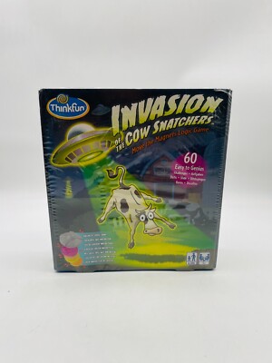 thinkfun Invasion of the cow snatchers Logikspiel Spiel Magneten - NEU & OVP