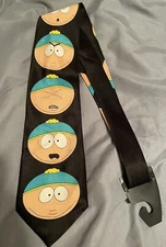 Vintage 1998 South Park Comedy Central Cartman Heads Tie by Ralph Marlin NWT