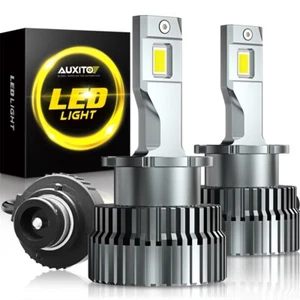 AUXITO D2R D2S Phares LED Kit de conversion à faible faisceau d'ampoules 6000K Super blanc