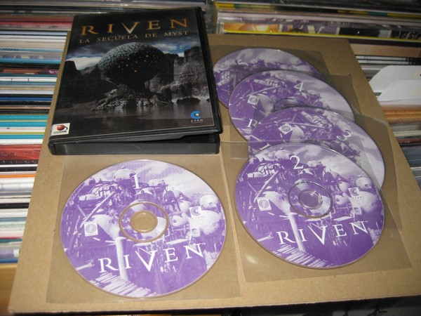 RIVEN LA SECUELA DE MYST JUEGO PC EDICION ESPAÑOLA