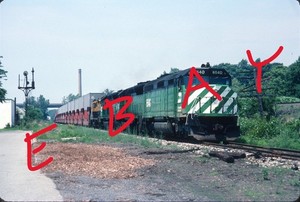 Susquehanna NYSW NYS&W F45 NTV-4 Ridgefield Park NJ 1987 Original Kodachrome