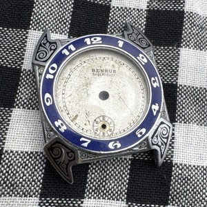 Vintage Men’s Benrus Airman Mechanical Wrist Watch Dial Case For Repair 656