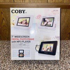 Coby 7 Inch Widescreen Digital Photo Frame With MP3 Player
