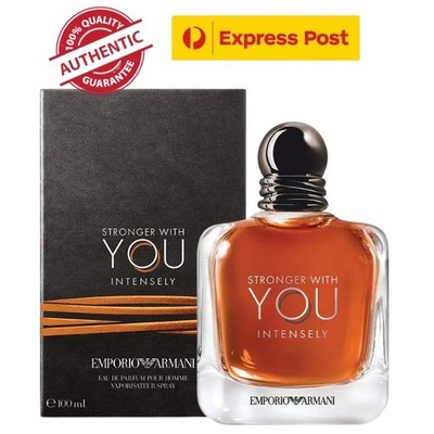 Giorgio Armani Stronger with You Intensely 100ml | Brand New | 100% Genuine