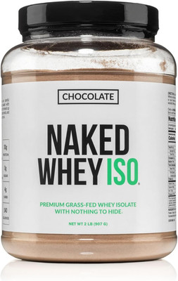 Chocolate Whey Isolate Protein - Only 6 Ingredients, 30G Grass-Fed Protein, Unde
