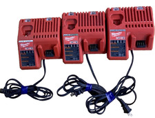48-59-1812 Milwaukee M12/M18 Charger Used Lot of 3