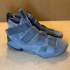 Zapatos de baloncesto Nike LeBron Soldier 11 SFG Thunder Blue Gum 897646-003 para hombre 7,5