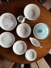 Vintage Dinner Service -  HOSTESS WARE CORNFLOWERS - 1960s -Retro dining 