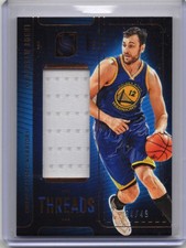 2024-25 Panini Silhouette #THR-BOG Andrew Bogut Threads Bronze #/49