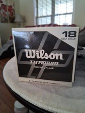 Wilson Titanium Core Plus Golf Balls Set of 5 Boxes 15 Energy Transfer Disctance