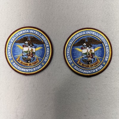 Vintage Central California Intelligence Center Sacramento RTAC Embroidered