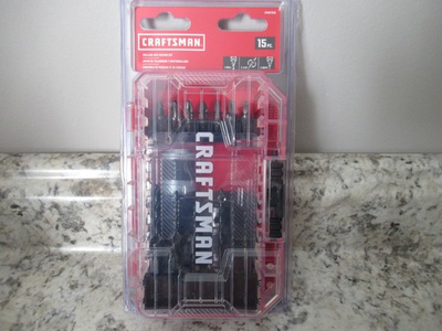 #ad Craftsman 15 pc Drilling Driving Set NIP Fathers Day Part #CMAF1215 Free US Ship $15.95