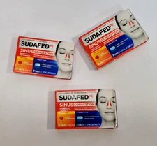 Sudafed PE Day and Night Sinus Pressure & Congestion Tablets, 20 Count 3PKS