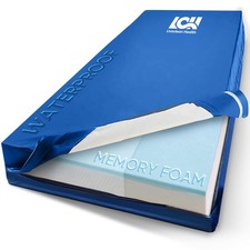 Hospital Bed Mattress   Twin XL 80"x36"x 6" 40mm Memory Foam Mattress for Adj...